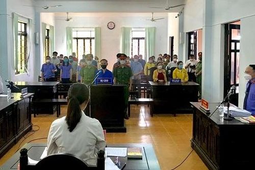 Phiên tòa rút kinh nghiệm trong vụ án Lợi dụng các quyền tự do dân chủ