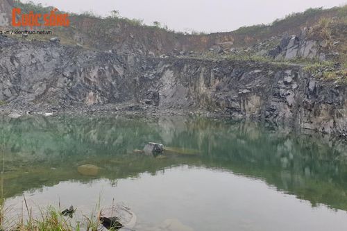 Hà Nội: Cận cảnh mỏ đá bị Công ty Thuận Phát bỏ rơi, không hoàn nguyên