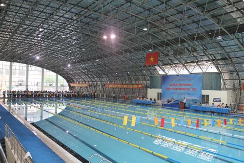 481 vận động viên tranh tài giải bơi dành cho học sinh phổ thông Thủ đô