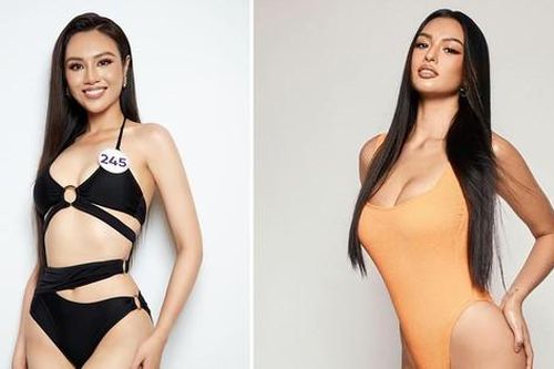 Nhan sắc sexy của Hoa khôi Ngoại thương từng nặng 90kg được Hoa hậu Hoàn vũ Thái Lan khen ngợi