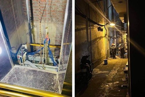 Hà Nội: Rơi thang máy ở nhà dân, 2 người thiệt mạng