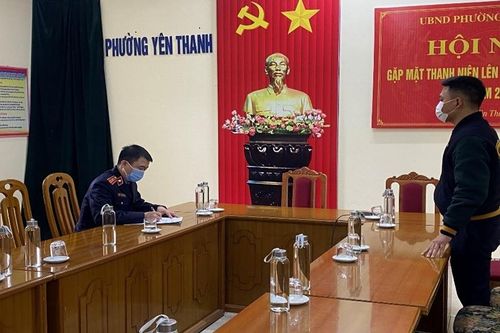 VKSND TP Uông Bí xác minh bị án đang chấp hành án treo, cải tạo không giam giữ... trên địa bàn
