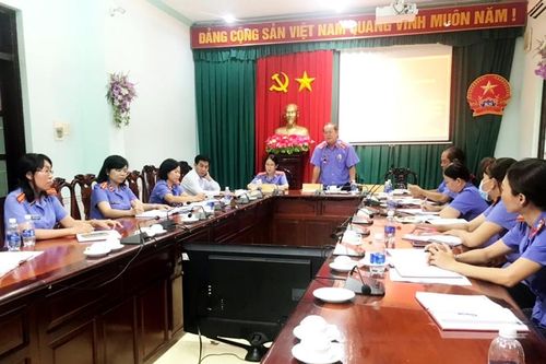 VKSND tỉnh Hậu Giang tổ chức hội nghị tập huấn chuyên đề về án trả điều tra bổ sung