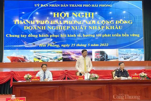 Hải Phòng đồng hành cùng doanh nghiệp xuất nhập khẩu