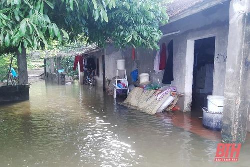 Thanh Hóa khẩn trương khắc phục thiệt hại do mưa lớn gây ra