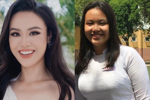 Hoa khôi Ngoại thương từng nặng 90 kg được Hoa hậu Thái Lan khen