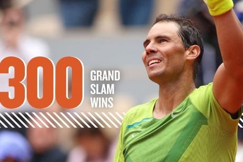 Rafael Nadal cán mốc 300 trận thắng ở Grand Slam