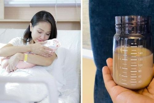 Vân Hugo khoe bình sữa sánh đặc sau sinh