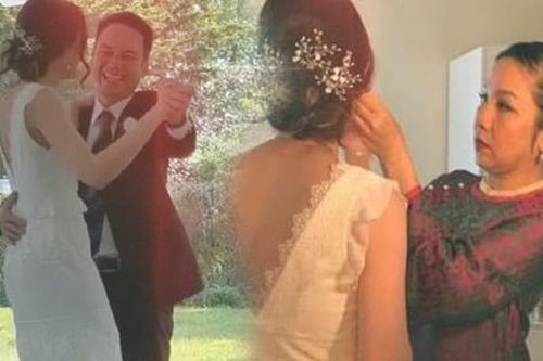 Đám cưới Anna Trương ở Mỹ: Ca sĩ Mỹ Linh rơi nước mắt cảnh cô dâu khiêu vũ cùng cha