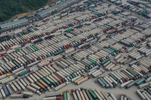 Ùn ứ nông sản vẫn tiếp tục tái diễn tại các cửa khẩu Lạng Sơn