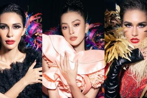 Hoa hậu Tiểu Vy đọ sắc cùng Hoa hậu Trái Đất 2015 và Hoa hậu Toàn cầu 2019