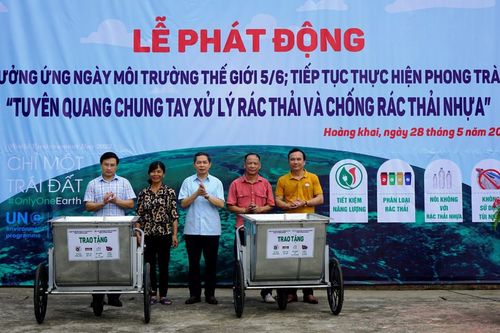 Tuyên Quang: Phát động hưởng ứng Ngày Môi trường thế giới 5-6