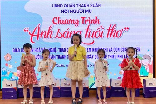 Quận Thanh Xuân: Tết Thiếu nhi cùng chương trình 'Ánh sáng tuổi thơ'