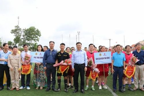 Công đoàn Dầu khí Việt Nam tổ chức Hội thao công nhân, lao động khu vực Thái Bình