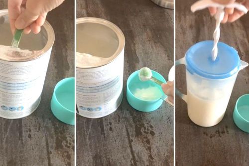 Cha mẹ làm hại con khi pha sữa theo TikTok