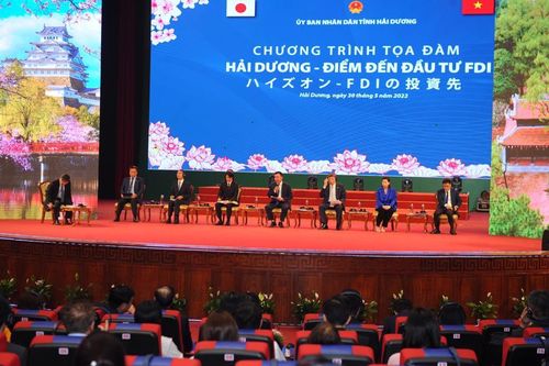 Hải Dương kêu gọi doanh nghiệp Nhật Bản đầu tư vào 4 trụ cột kinh tế