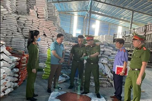 Bắt Giám đốc công ty sản xuất phân bón giả