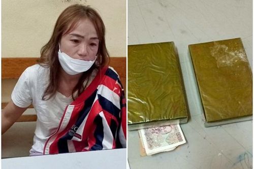 Bắt quả tang đối tượng vận chuyển 2 bánh heroin tại Mộc Châu