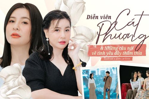 Những câu nói về tình yêu đầy thấm thía của Cát Phượng trong Chân Ái 2022
