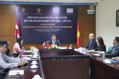 Giao thương trực tuyến kết nối doanh nghiệp Việt Nam - Latvia