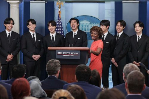 BTS gây sốt ở Nhà Trắng trước cuộc gặp lịch sử với Tổng thống Mỹ