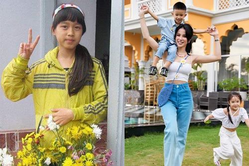 Đỗ Thị Hà khoe ảnh 'đen nhẻm' ngày bé, Diệp Lâm Anh gửi tâm sự cho con dịp 1/6