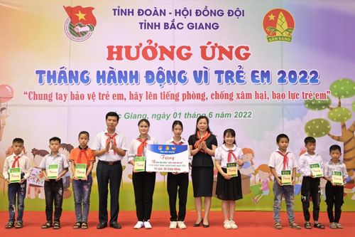 Tuổi trẻ Bắc Giang hưởng ứng tháng hành động vì trẻ em năm 2022