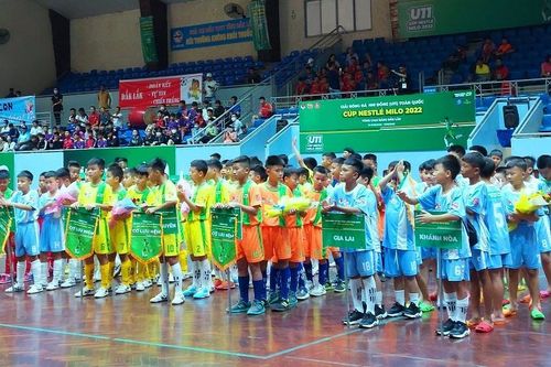 13 đội bóng tham dự vòng loại U11 toàn quốc năm 2022 tại Đắk Lắk