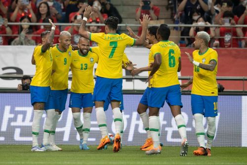 Neymar lập cú đúp, Brazil đại thắng Hàn Quốc