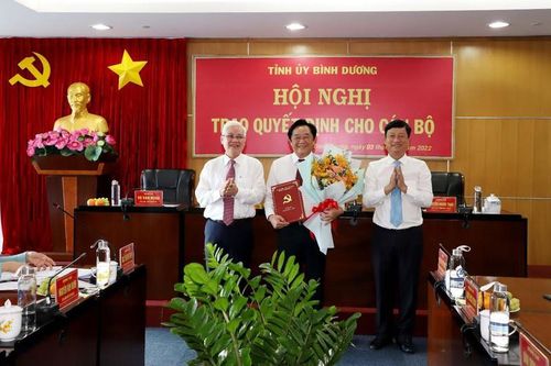 Bình Dương: Chỉ định, điều động, bổ nhiệm nhiều vị trí lãnh đạo chủ chốt