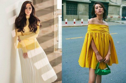 Sao đẹp cuối tuần: Mai Phương Thúy, Trần Tiểu Vy đọ sắc vàng