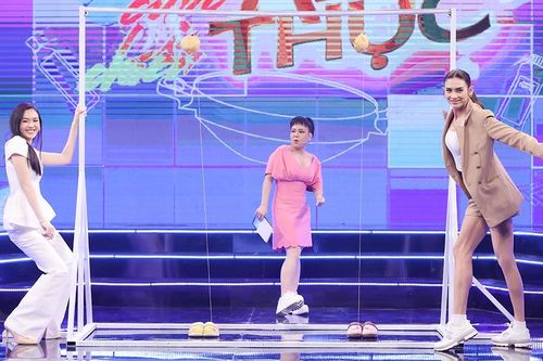 Á hậu Tường San, Võ Hoàng Yến trổ tài nhảy sexy dance khiến danh hài Việt Hương trầm trồ