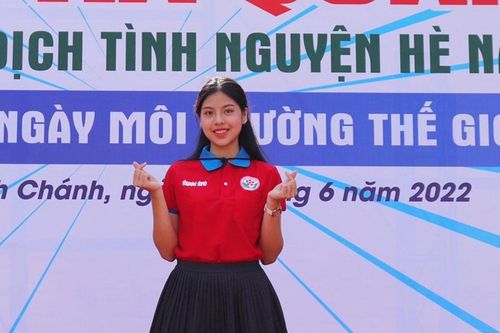 Miss Teen Gia Hân tham gia 'Chiến dịch tình nguyện hè'