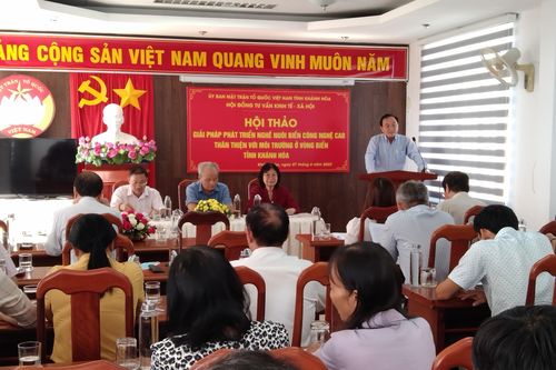 Khánh Hòa: Hội nghị giải pháp phát triển nghề nuôi biển công nghệ cao