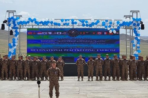 Tập trận hòa bình đa quốc gia Khaan Quest 2022 tại Mông Cổ