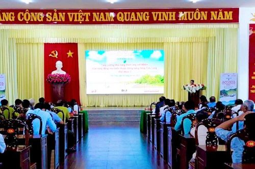 Sóc Trăng: Tăng cường thích ứng với biến đổi khí hậu