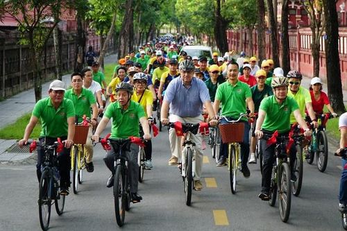 Đại sứ quán Đan Mạch tại Việt Nam quảng bá văn hóa xe đạp tại TP Huế