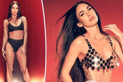 Megan Fox 'cháy' với áo crop-top lộ chân ngực 'nóng mắt'