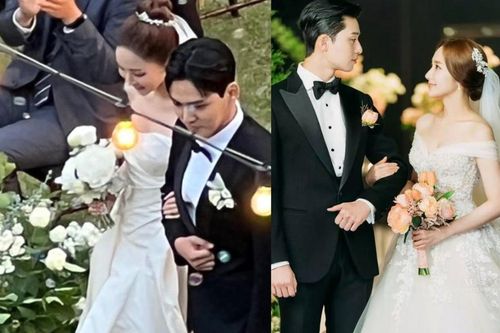 Lộ ảnh Park Min Young bí mật làm đám cưới, nhan sắc chú rể 'ăn đứt' Park Seo Joon?