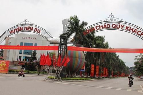 Tiên Du sắp lên thị xã