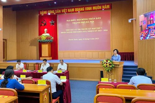 Cử tri quận Thanh Xuân kiến nghị thu hồi dự án chậm triển khai
