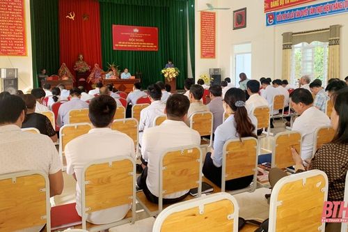 Tổ đại biểu HĐND tỉnh tiếp xúc cử tri huyện Nh ư Xuân