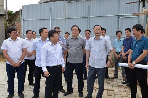 Chủ tịch UBND tỉnh Đỗ Minh Tuấn khảo sát một số tuyến đường, dự án trọng điểm trên địa bàn TP Thanh Hóa