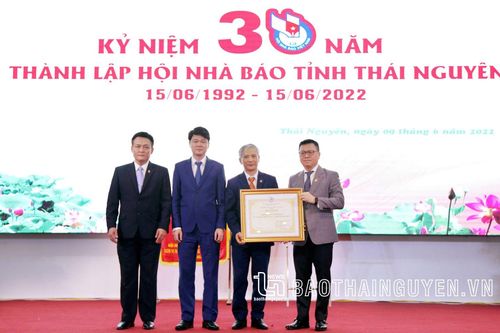 Thư cảm ơn của Hội Nhà báo Thái Nguyên