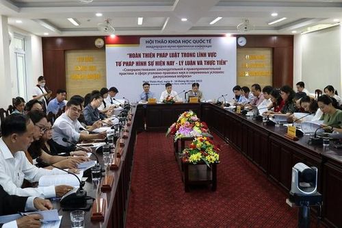 Hoàn thiện pháp luật trong lĩnh vực tư pháp hình sự hiện nay- lý luận và thực tiễn
