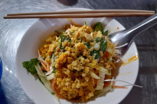 Ăn bún kèn ở Phú Quốc