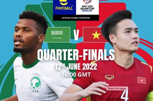 Đội hình U23 Việt Nam đấu U23 Ả Rập Xê Út: Minh Bình, Danh Trung đá chính