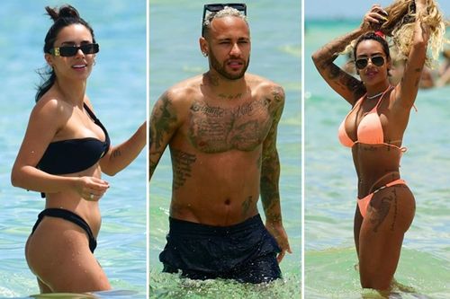 Neymar thư giãn bên dàn người đẹp sexy trong những bộ bikini