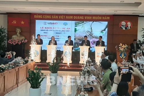 Khởi động dự án Bảo vệ các loài động vật hoang dã nguy cấp