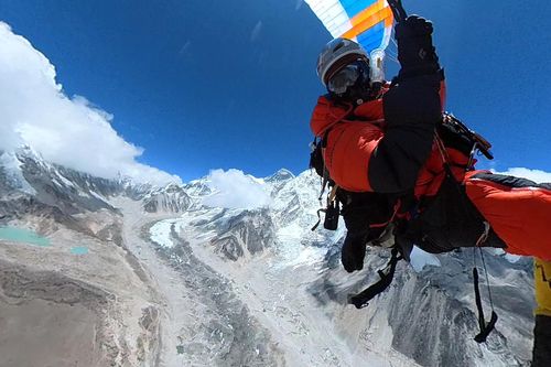 Pierre Carter - người đàn ông đi vào lịch sử khi nhảy dù khỏi đỉnh Everest